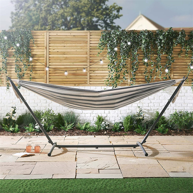 Dakota Fields Ahjanae Double Spreader Bar Hammock with Stand Wayfair